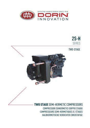 Two Stage Semihermetic Compressors