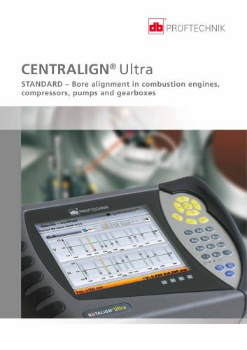 CENTRALIGN Ultra - Bore alignment in combustion engines, compressors, pumps and gearboxes