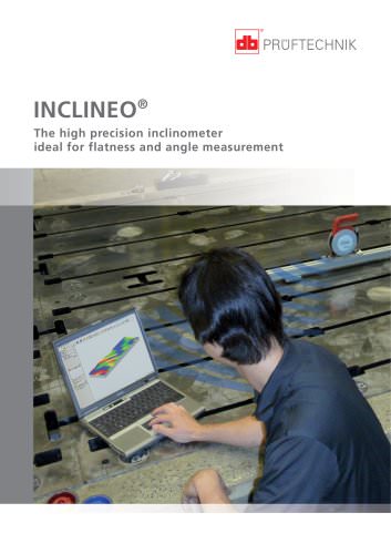 INCLINEO - The high precision inclinometer ideal for flatness and angle measurement