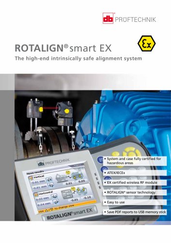 ROTALIGN smart EX - The high-end intrinsically safe alignment system