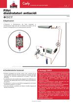 Filtri disidratatori antiacidi - 1