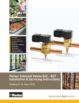 Parker Solenoid Valves R42 - R57 Installation & Servicing Instructions