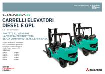 CARRELLI ELEVATORI DIESEL E GPL