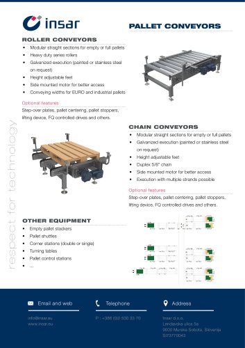 INSAR Conveyors