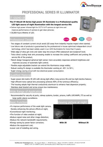 PROFESSIONAL SERIES IR ILLUMINATOR