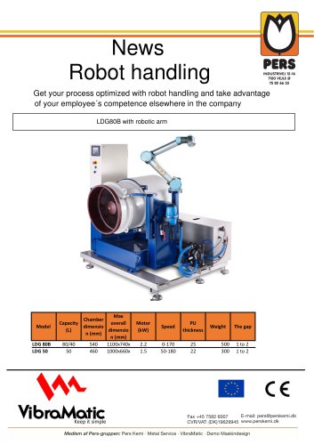 Turbo/High Precision with roboticarm