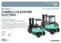 Carrello elevatore elettrico EDiA XL FB40-55(C)N(H) series - 1