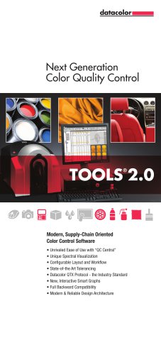 Next Generation Color Quality Control TOOLS ® 2.0