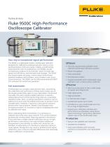 5560A High-Performance Multi-Product Calibrator 5550A Performance Multi-Product Calibrator 5540A Multi-Product Calibrator