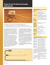 Type R and Type S Thermocouple Standards - Models 5649 and 5650