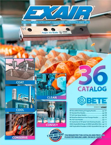 Catalog 36 Static Eliminators