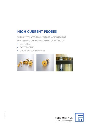 HIGH CURRENT PROBES