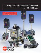 Laser Systems for Geometric Alignment L-730/740 Series