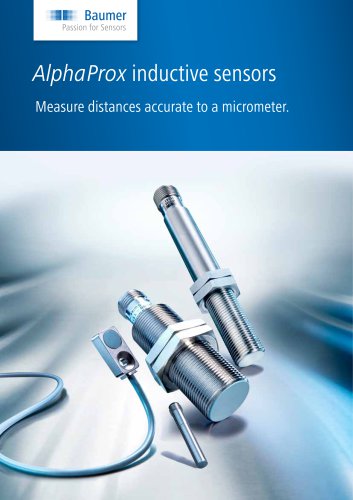 AlphaProx inductive sensors