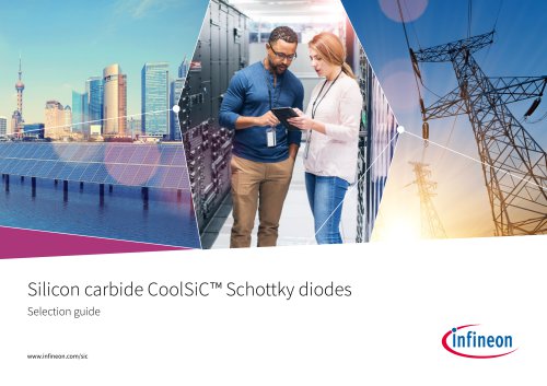 Silicon carbide CoolSiC™ Schottky diodes