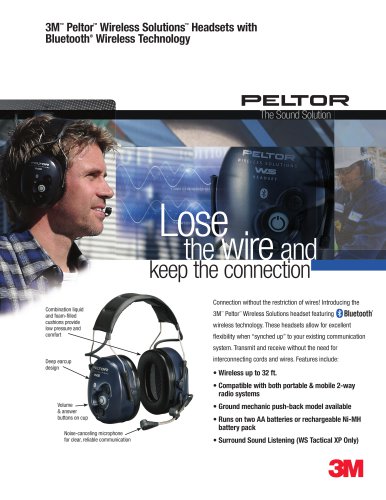 3M Peltor Wireless Solutions Headsets