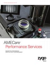 Zygo Service Brochure