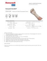 Honeywell ChemSoft® CE412W – Cleanroom Nitrile Disposable Glove