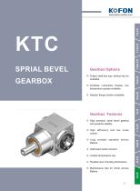 KTC Series Planetary Gear Reducer/Gearbox