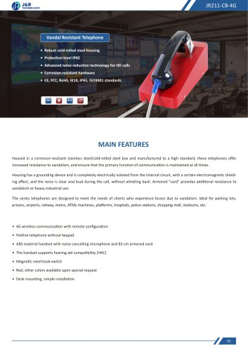 JR211-CB-4G Specification