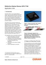 Reflective Optical Sensor SFH 7740