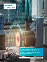 Optical Identification SIMATIC MV – Keeping a watchful eye on production and logistics