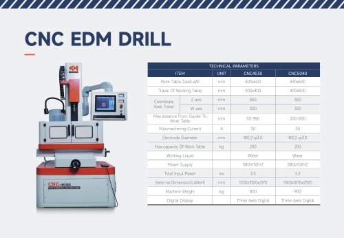 SXKH CNC EDM DRILL