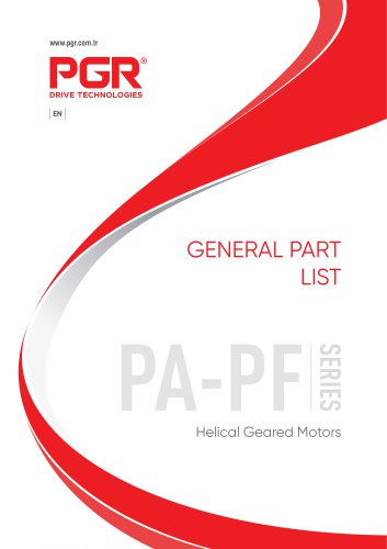 GENERAL PART LIST