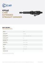 KPG5E 6 MM EXTENDED STRAIGHT GRINDER