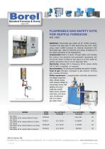 Flammable Gas safety kits for muffle Furnaces - KG 100