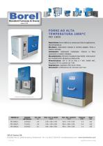 Forni ad alta temperatura 1800°C - MO 1800 - 1