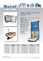 forni a carro con suola mobile 1100°C - CH 1100