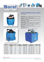 Forni fusori statici 1200°C - CR 1200 - 1