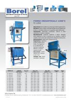 Forni industriali 1250°C - FI 1250