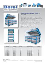 Forni per vetro 1000°C - FF1000 - 1