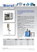 Kit completi sistema gas infiammabile per forni a pozzo- KG 100