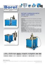 Multifunction Cube Retort Furnaces, 1050°C - CP 1050 - Work with or without protective gas