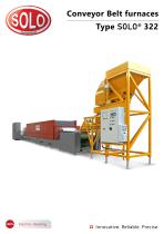 SOLO Swiss 322 SOLO®Conveyor Belt Furnace