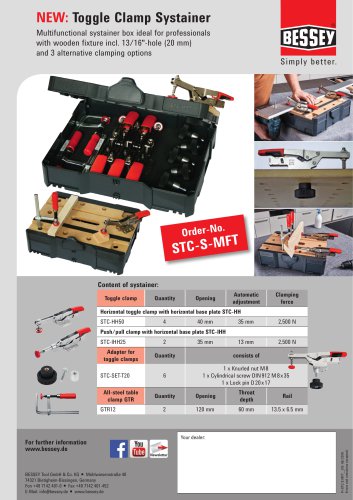 Toggle Clamp Systainer