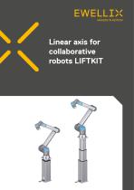 Linear axis for collaborative robots LIFTKIT