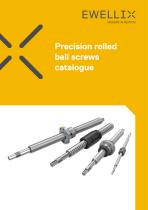 Precision rolled ball screws catalogue