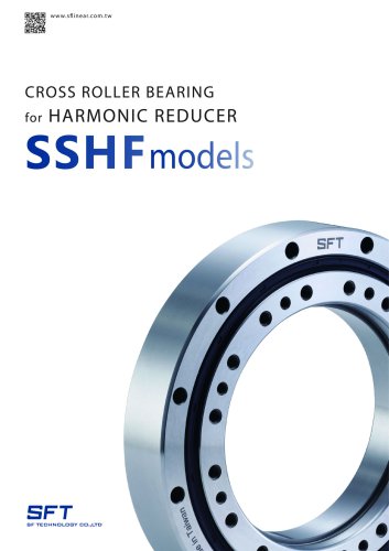 Cross roller bearing for harmonic reducer