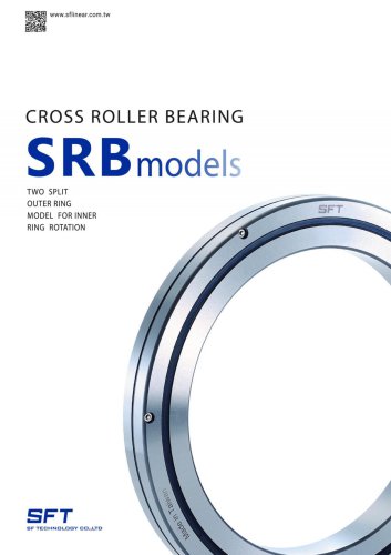 Cross roller bearing SRB models