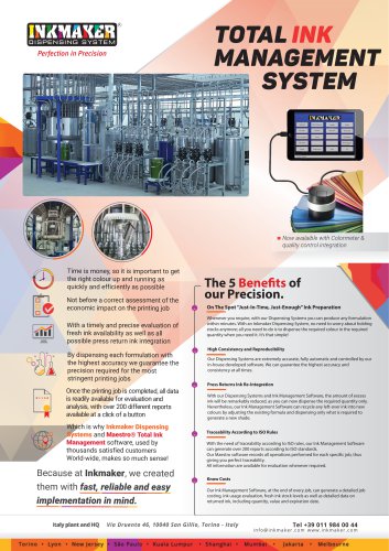 Total Ink Management System