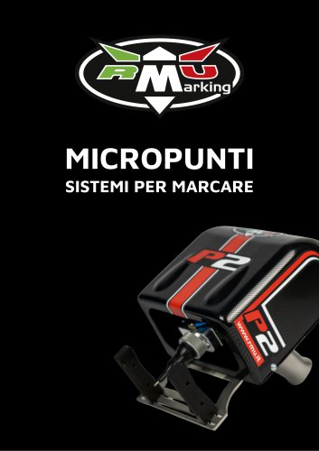 Catalogo Micropunti RMU Marking