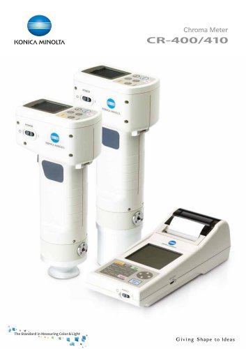 Chroma Meter CR-400/410