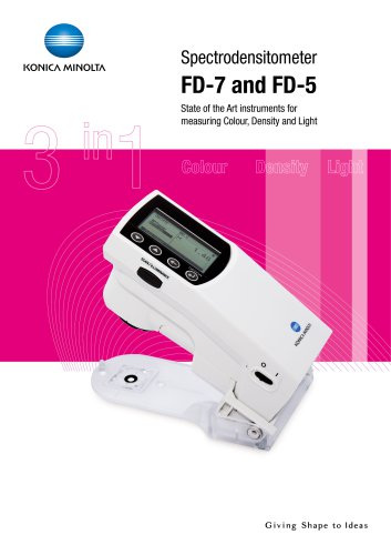 FD-5/FD-7 SPECTRODENSITOMETER