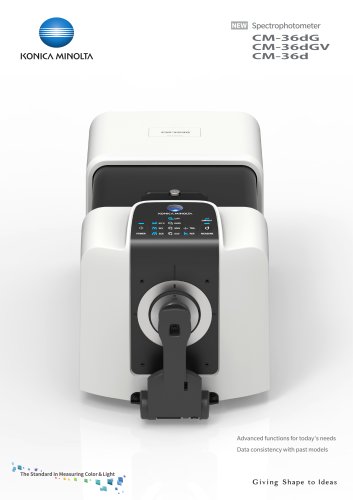 Spectrophotometer CM-36dG