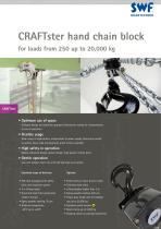 CRAFTster hand chain block