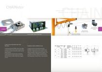 Impianti di sollevamento leggeri  - Bilanciatori pneumatici - Paranchi a catena - 9